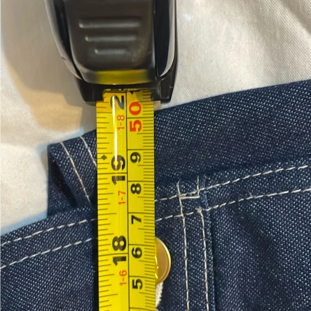 NWOT DICKIES Men'sIndigoBibOveralls-tag says34x34;BUT,fit like 38x36..Mislabeled - Picture 9 of 10